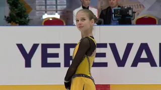 Alexandra Trusova / ISU Junior Grand Prix Yerevan 2018 SP