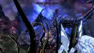 TES 5 Skyrim - Killing Alduin With Level 1 At Master Difficulty