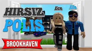 ROBLOX Brookhaven 🏡 - Abimle Hırsız Polis Oynadık 👮