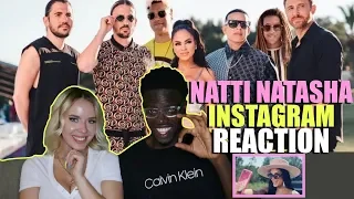 Dimitri Vegas & Like Mike, David Guetta, Daddy Yankee, Afro Bros & Natti Natasha -Instagram REACTION