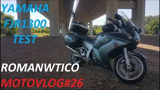 Romanwtico motovlog#26 - prawdziwy pociąg drogowy - test Yamaha FJR1300