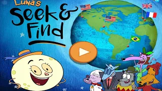Go Around the World Paris, Rio, Italy 🌎 | Hide and Seek | PBS Kids | Let’s Go Luna