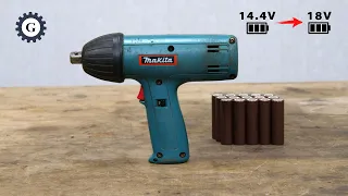 Vintage Battery Impact Wrench Modernization | Makita 6902D