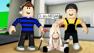 ENCONTRAMOS A BONECA MEGAN NO BROOKHAVEN : Historinhas de Roblox