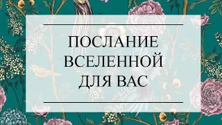 ПОСЛАНИЕ ВСЕЛЕННОЙ ДЛЯ ВАС. ТАРО РАСКЛАД. ТАРО ОНЛАЙН #онлайнгадание #тароонлайн #тарорасклад