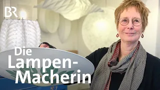 Kunsthandwerk in Wolfratshausen: Papierlampen von Anna Hössle | Handwerkskunst | BR