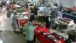 theft of a firearm at Gun Show