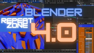 *NEW* Blender 4.0 Repeat zone explained