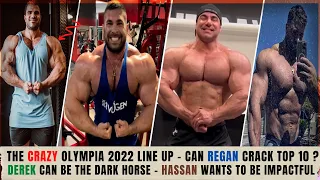 The Crazy Olympia 2022 Line up+Can Derek defend if he stays in 212 ?Hassan's Plan+Michal+Ramy+Justin