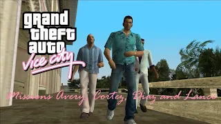 GTA: Vice City - Missions Avery, Cortez, Diaz and Lance  / Миссии из четырёх ребят (No Commentary)