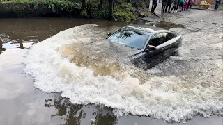Rufford Ford FLOOD | part 125 with Nissan Navara Ripping Off Front Bumper!!!￼