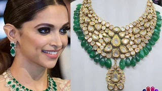 Indian Celebrities Look Gorgeous With The Emerald Stone Piece Of Necklaces