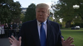 11/08/19: President Trump Delivers Remarks Upon Departure