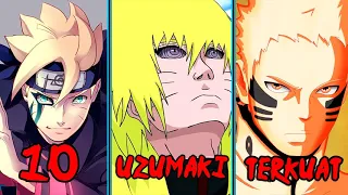 10 Anggota Klan Uzumaki Terkuat Dalam Dunia Anime Naruto Boruto..!!