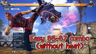 Tekken 8 : Hwoarang Easy combo high damage!