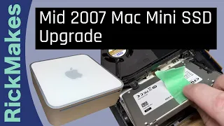 Mid 2007 Mac Mini SSD Upgrade