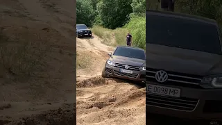 Volkswagen Touareg off-road хороший результат