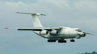 Landing Ilyushin Il-76TD 🇧🇾Rubystar EW-383TH