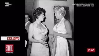 Lollobrigida: "Marilyn Monroe aveva paura di incontrarmi" - Storie italiane 12/09/2017