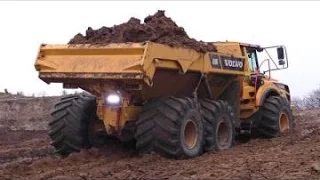 Швед Volvo a40f по бездорожью Севера России выпуск #47