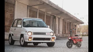 1984 Honda City Turbo II with Motocompo