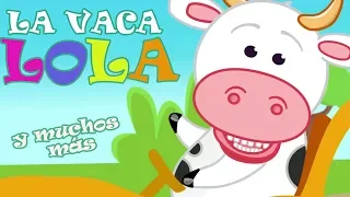 La vaca Lola, El Perro Boby y muchas más canciones infantiles en dibujos