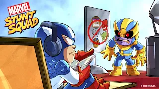 Captain America vs. Thanos | Marvel’s Avengers: Stunt Squad Ep 5