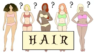 HAIR for the "BODY TYPES"
