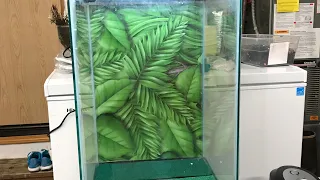 10 Gallon tall used Aquarium purchased NICE BUY!