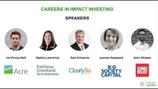Careers in Impact Investing
