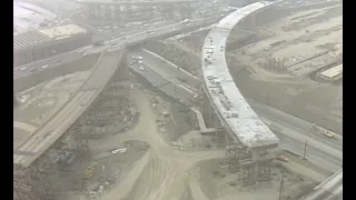 Century Freeway Collapse Los Angeles 105