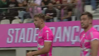 TOP 14 - Essai de Jérémy WARD (SFP) - Stade Français Paris - Union Bordeaux-Bègles