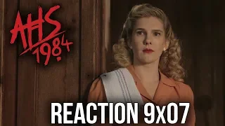 AMERICAN HORROR STORY: 1984 REACTION SEASON 9 EPISODE 7 - The Lady in White