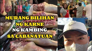 MURANG BILIHAN NG KARNE NG KAMBING SA SANGITAN MARKET