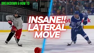 Hip drop to move laterally like Marner!!!  (Breakdown & how to)