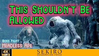 Sekiro | BEST Headless Ape CHEESE