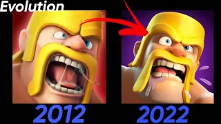 EVOLUTION of CLASH OF CLANS!!!! (2012-2022)