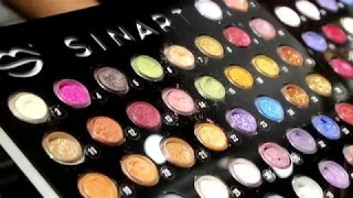 Макияж SMOKY EYES.Макияж на пигментах SINART.