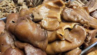 StreetFood Yummy Marinated#GooseBreast #PigBelly #PigEars #Cuttlefish #Egg #Hongkong#ASMR