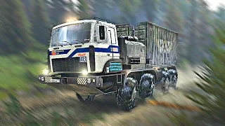 ЖЕСТКИЙ ТЯГАЧ (MZKT - 74132) - Spintires