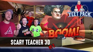 Scary Teacher 3D! Fire Cracker As A Birthday Candle Prank! Yeet Pack Survival Guide