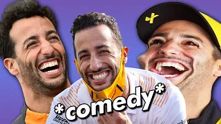 Ricciardo Being HILARIOUS For 5 Minutes Straight 🤪