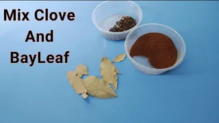 Mix Bay leaves with Cloves And See what happens to you