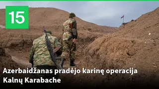 Azerbaidžanas pradėjo karinę operacija Kalnų Karabache
