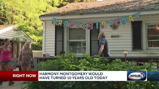 Birthday party held for Harmony Montgomery, who would have turned 10