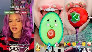 🌼 Text To Speech 🌼 ASMR Satisfying Eating || @Bailey Spinn|| POVs Tiktok Compilations 2023 #66