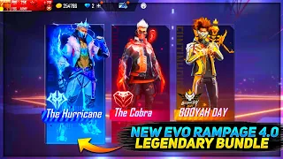 New Evolution Rampage 4.0 Bundle in Free Fire 🤯 | Evo Rampage Bundle Emote ❤️ | Fire Ball Gamers💥