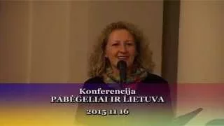 Pabėgeliai ir Lietuva. Konferencija. 2015 11 16