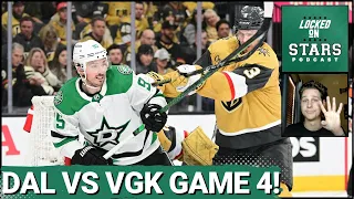 DAL vs VGK Game 4 Preview: Updates on Marchment and Radek Faksa | Can Dallas slow down Jack Eichel??