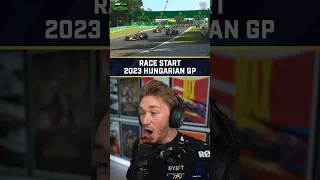 Race Start Live Reaction - 2023 Hungarian Grand Prix